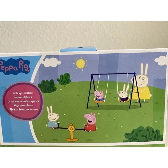 Peppa Pig Peppa's Adventures Peppa's Outside Fun Playset NEW - Picture 5 of 9